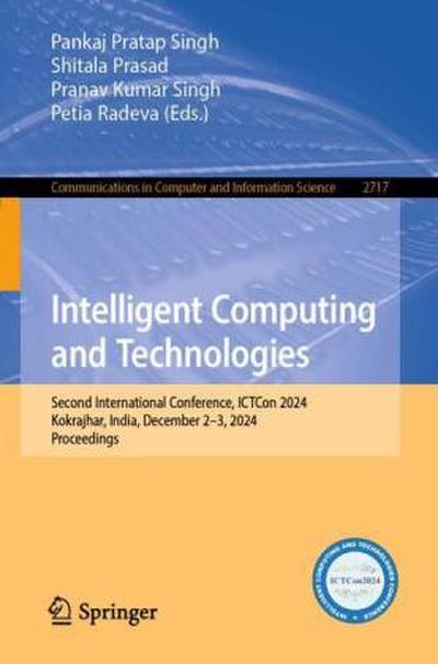 Intelligent Computing and Technologies