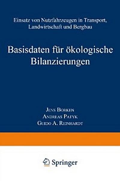 Basisdaten für ökologische Bilanzierungen