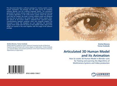 Articulated 3D Human Model and its Animation