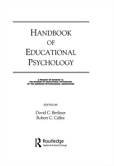 Handbook of Educational Psychology