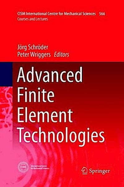 Advanced Finite Element Technologies