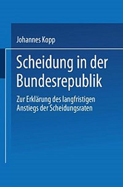 Scheidung in der Bundesrepublik