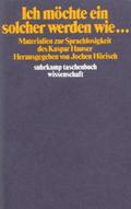 Ich möcht’ ein solcher werden wie