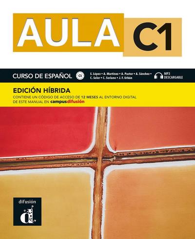 Aula C1 - Edicion hibrida - Libro del alumno + audio MP3