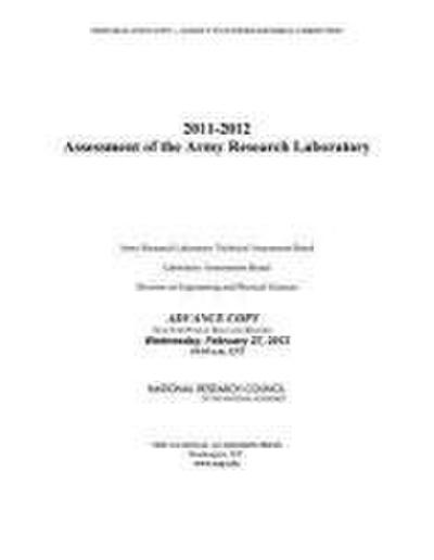 2011-2012 Assessment of the Army Research Laboratory