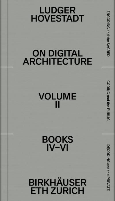 On Digital Architecture in Ten Books On Digital Architecture in Ten Books