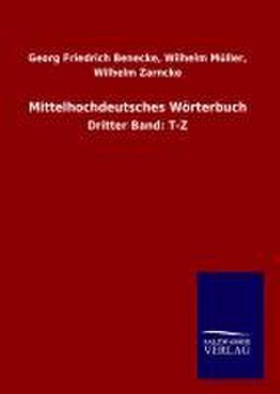 Mittelhochdeutsches Wörterbuch