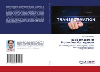 Basic concepts of Production Management