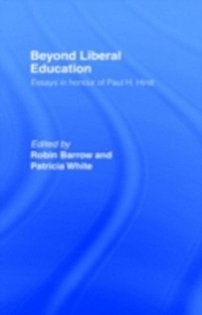 Beyond Liberal Education