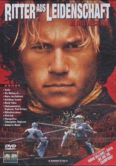 Ritter aus Leidenschaft, 1 DVD, deutsche u. englische Version