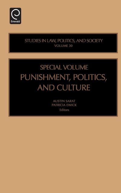 Punishment, Politics and Culture