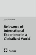 Relevance of International Experience in a Globali