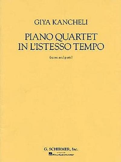 Piano Quartet in L’Istesso Tempo: Score and Parts