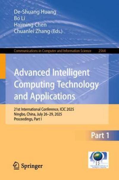 Advanced Intelligent Computing Technology and Applications