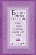 Before the Empire of English