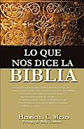 Lo que nos dice la Biblia