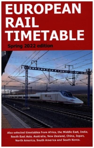 European Rail Timetable Spring 2022