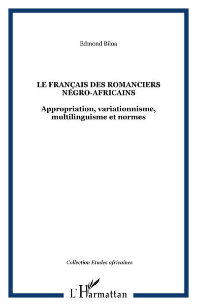 Le français des romanciers négro-africains