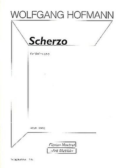 Scherzo H940für Violine solo