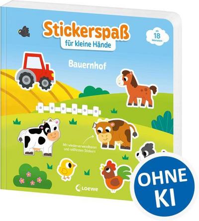 Stickerspaß für kleine Hände - Bauernhof