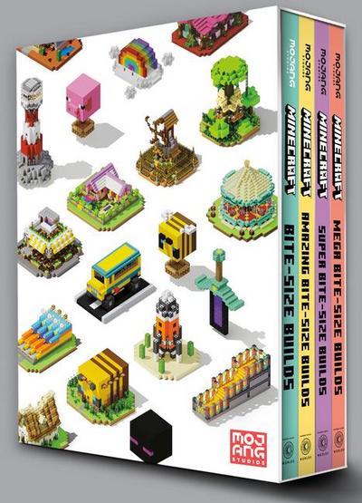 Minecraft: Bite-Size Builds Collection 4-Book Boxed Set