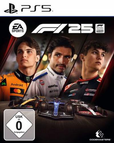 EA Sports F1 25, 1 PS5-Blu-ray Disc