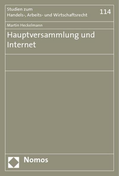 Hauptversammlung und Internet