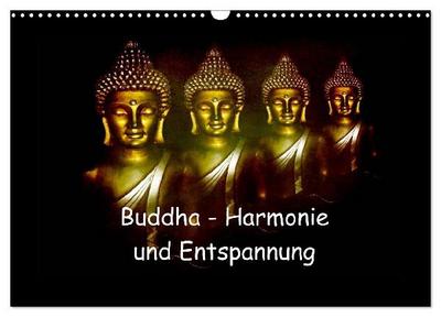 Buddha - Harmonie und Entspannung (Wandkalender 2027 DIN A3 quer), CALVENDO Monatskalender