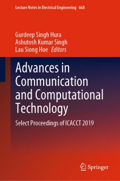 Advances in Communication and Computational Technology