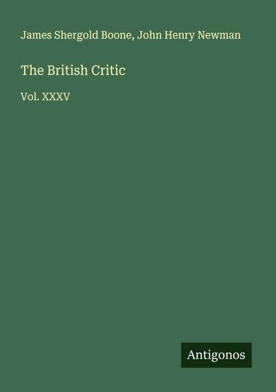 The British Critic