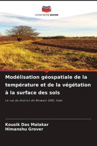 Modélisation géospatiale de la température et de la végétation à la surface des sols