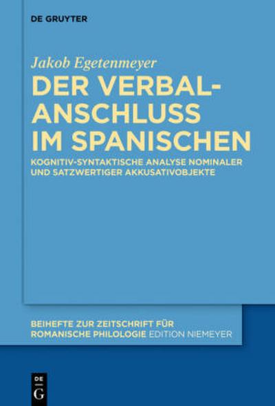 Der Verbalanschluss im Spanischen