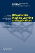 Data Analysis, Machine Learning and Applications