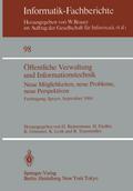 Öffentliche Verwaltung und Informationstechnik