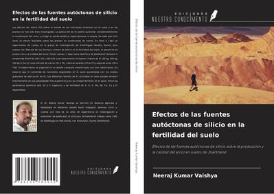 Efectos de las fuentes autóctonas de silicio en la fertilidad del suelo