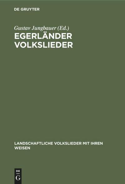 Egerländer Volkslieder