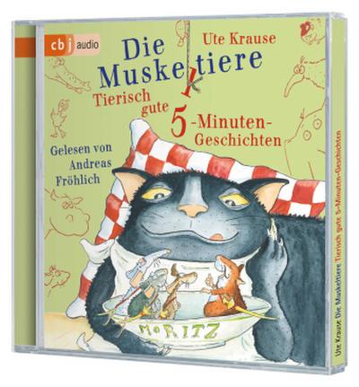Die Muskeltiere - Tierisch gute 5-Minuten-Geschichten, 2 Audio-CD