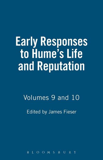 Early Responses to Hume’s Life And Reputation