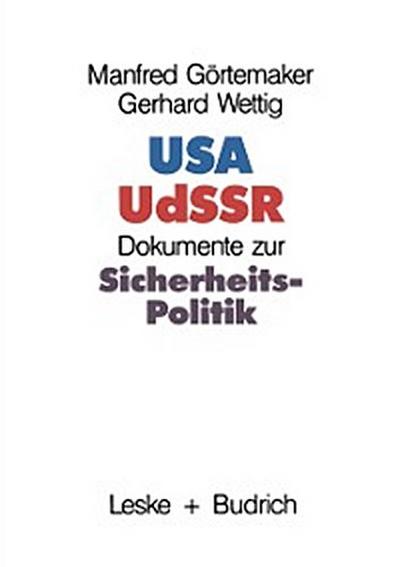 USA — UdSSR