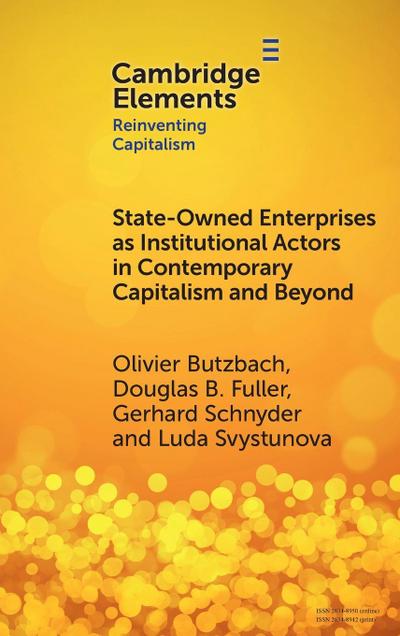 State-Owned Enterprises as Institutional Actors in Contemporary Capitalism and Beyond