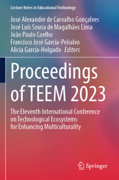 Proceedings of TEEM 2023, 2 Teile