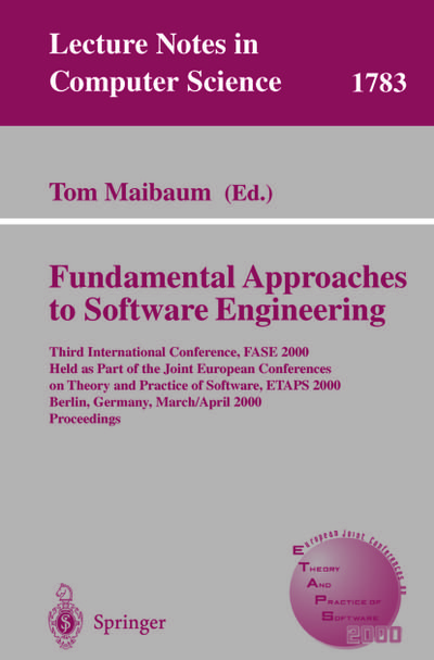 Fundamental Approaches to Software Engineering