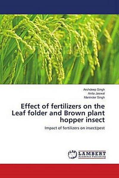 Effect of fertilizers on the Leaf folder and Brown plant hopper insect