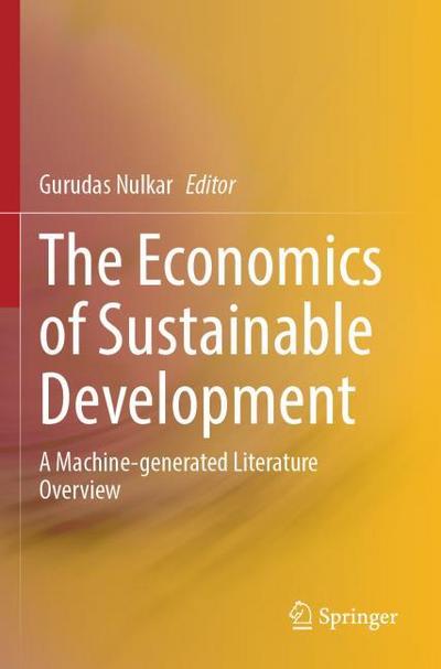 The Economics of Sustainable Development