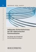Adäquates Sicherheitsniveau bei der elektronischen Kommunikation