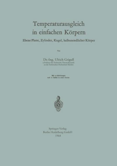 Temperaturausgleich in einfachen Körpern
