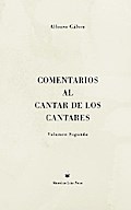Comentarios al Cantar de los Cantares