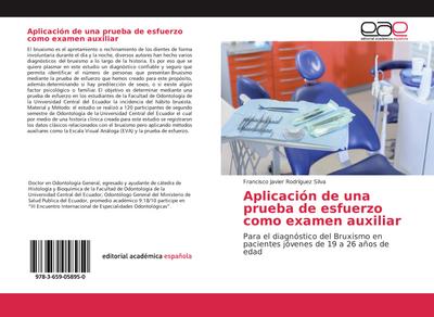 Aplicación de una prueba de esfuerzo como examen auxiliar