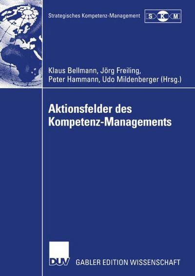 Aktionsfelder des Kompetenz-Managements (Strategisches Kompetenz-Management)