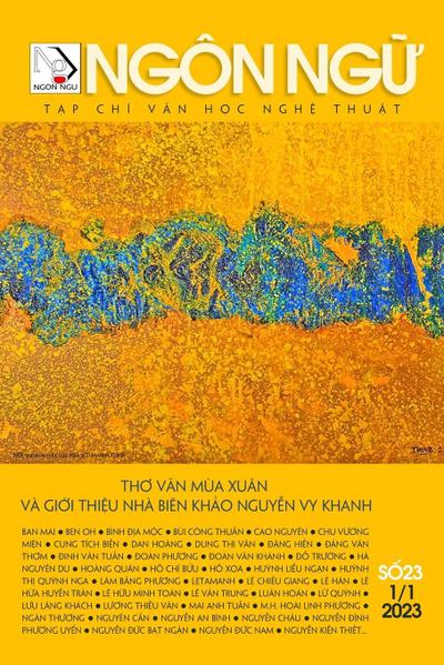 T¿p Chí NGÔN NG¿ - S¿ 23 - (1 Tháng 1 N¿m 2023)